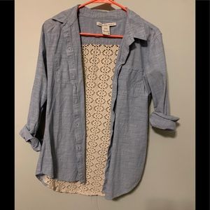American rag denim top
